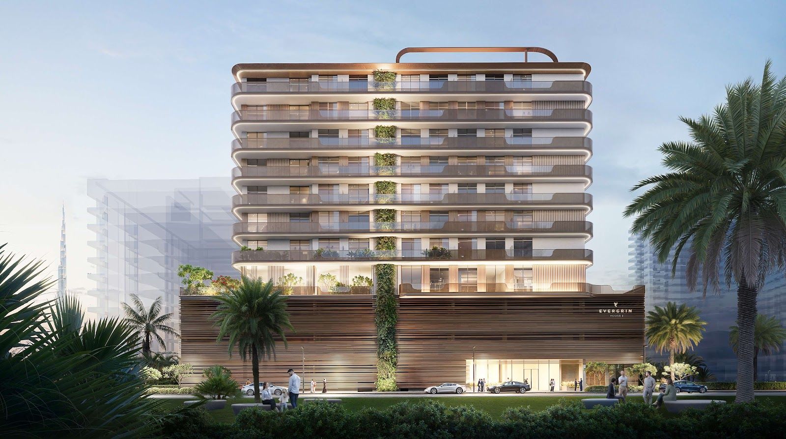 Evergr1n House 2, Off-Plan project in Al Satwa 1, Dubai