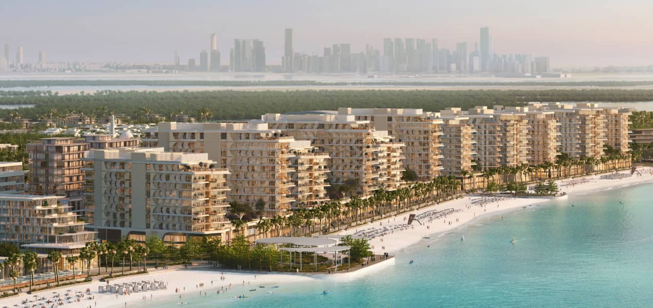 Fahid Beach Residences Tower B1, apartments in Fahid Island, Abu Dhabi, by Aldar