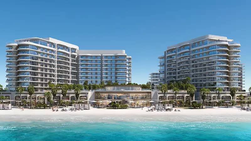 Fahid Beach Terraces, apartments in Fahid Island, Abu Dhabi, by Aldar