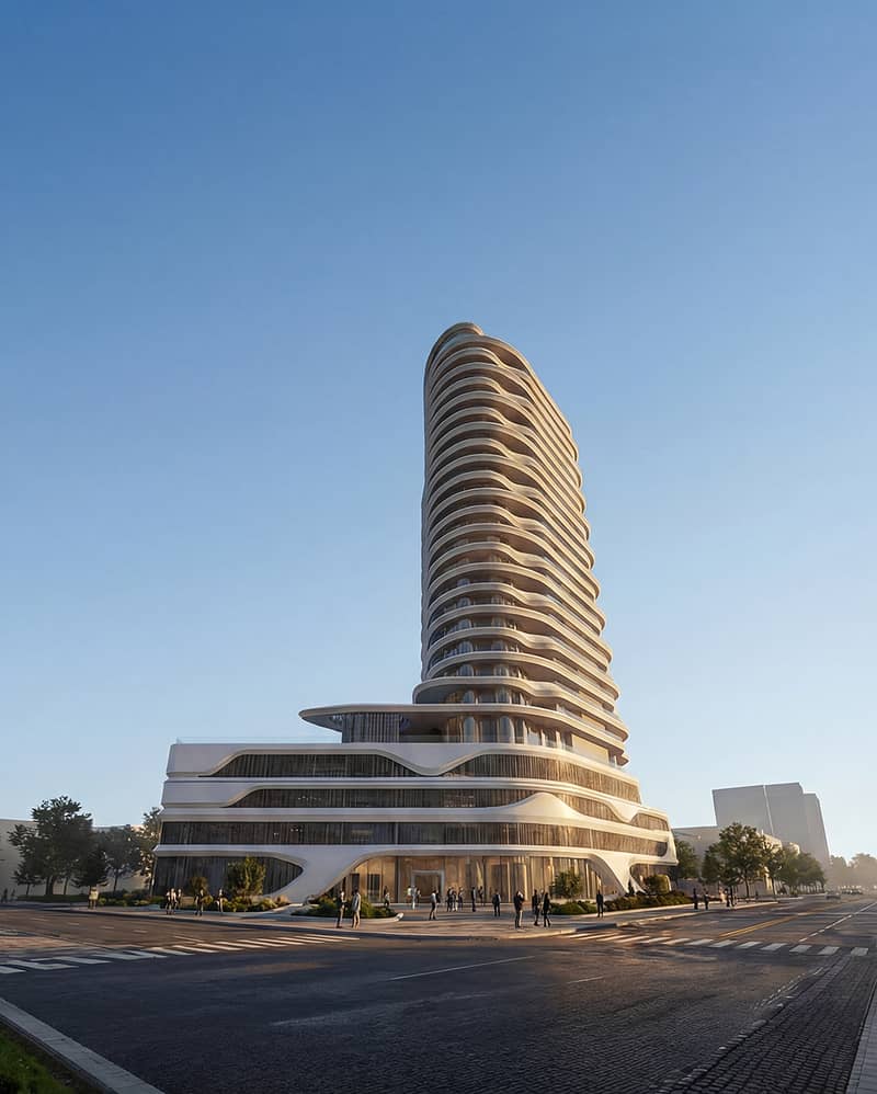Flow25, apartments in Al Reem Island, Abu Dhabi, by GAF Property