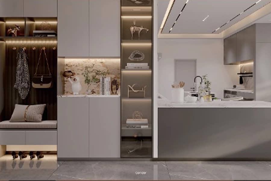 Forest City Tower by HZ Development in Nakhlat Deira Part 4, Dubai, view 3