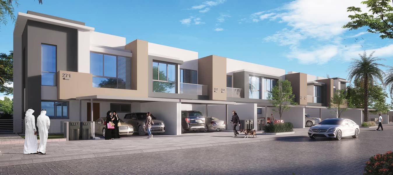 Gardenia Townhomes II, townhouses in Wasl Gate, Dubai, by Wasl