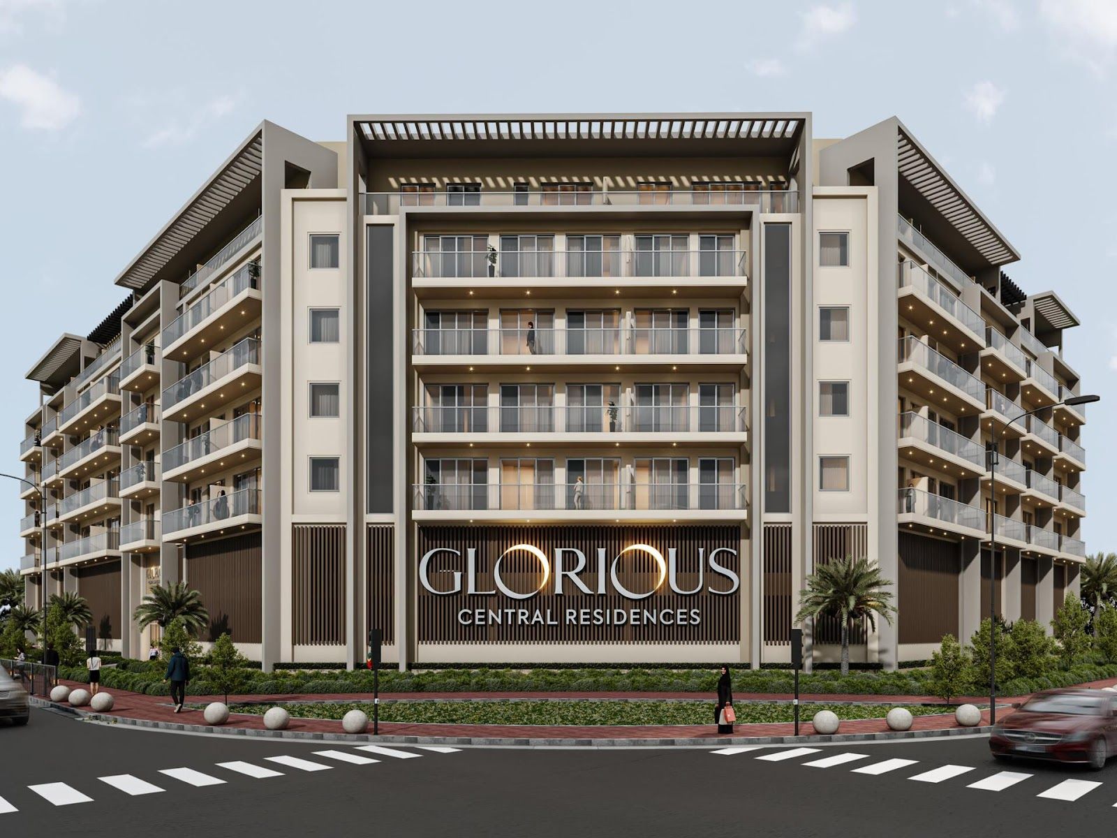 Glorious Central Residence, apartments in Madinat al Mataar Part 6, Dubai, by Glorious Future