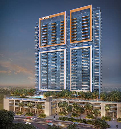 Golf Gate by Imtiaz Developments in Damac Hills, Dubai, view 3