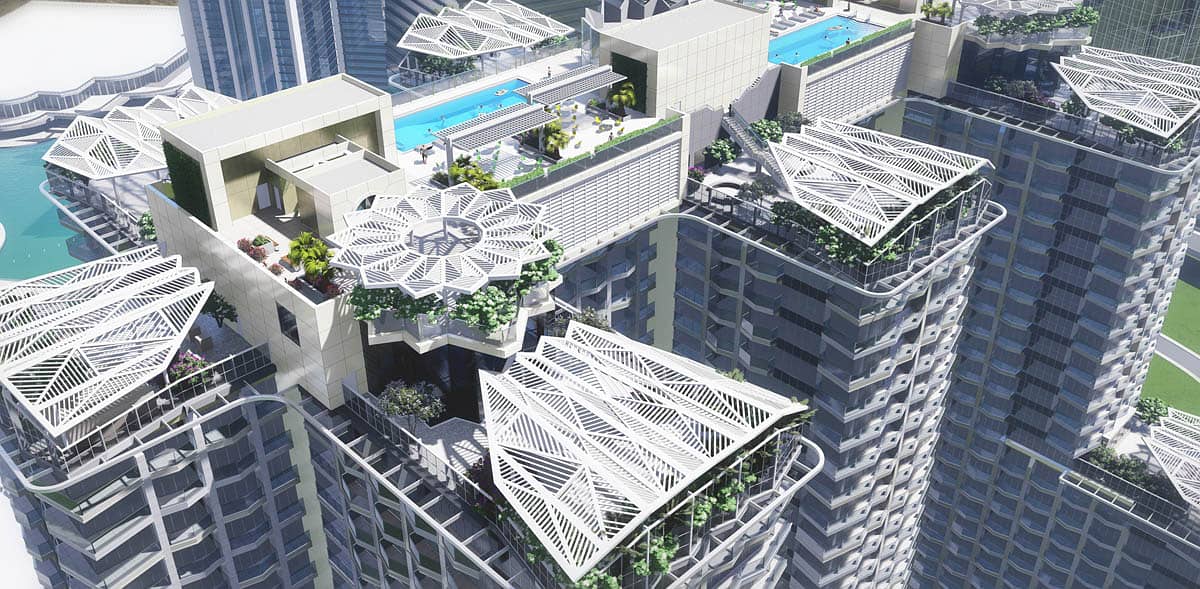 Golf Views Seven City by Seven Tides in Jlt Cluster K Part 2, Dubai, view 5