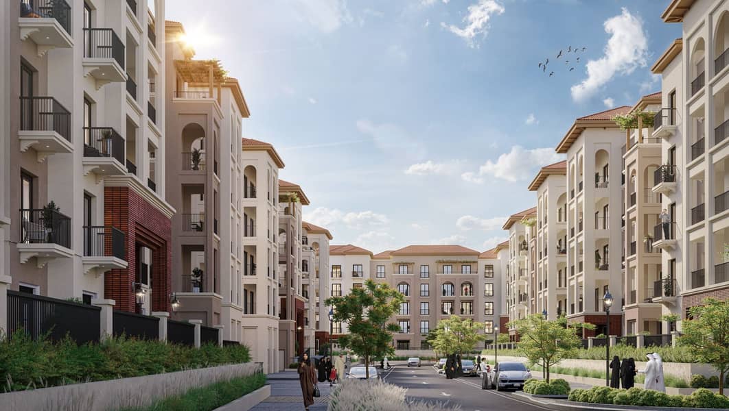 Granada, apartments in Zayed City, Abu Dhabi, by Bloom Holding