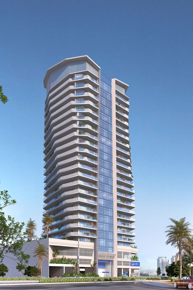 Helix Tower, apartments in Business Bay First Part 4, Dubai, by Al Ansari Real Estate