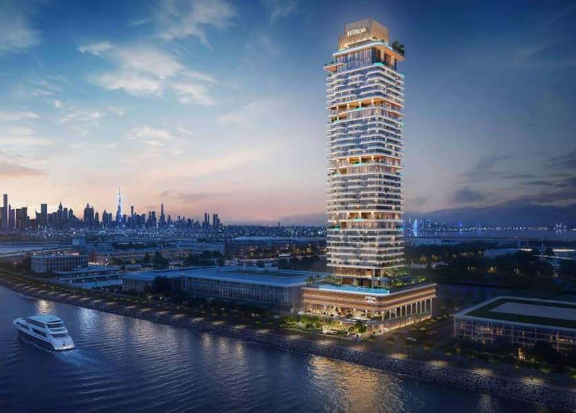 Hilton Residences, apartments in Dubai Maritime City, Dubai, by Prestige One Developments