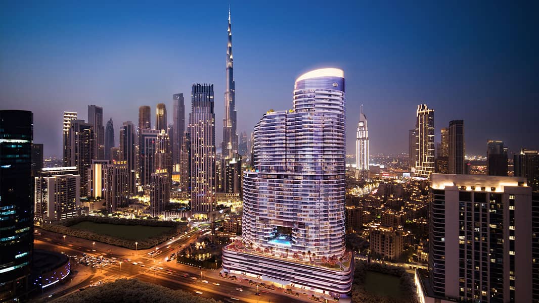 Imperial Avenue, apartments in Downtown Dubai, Dubai, by Shapoorji Pallonji