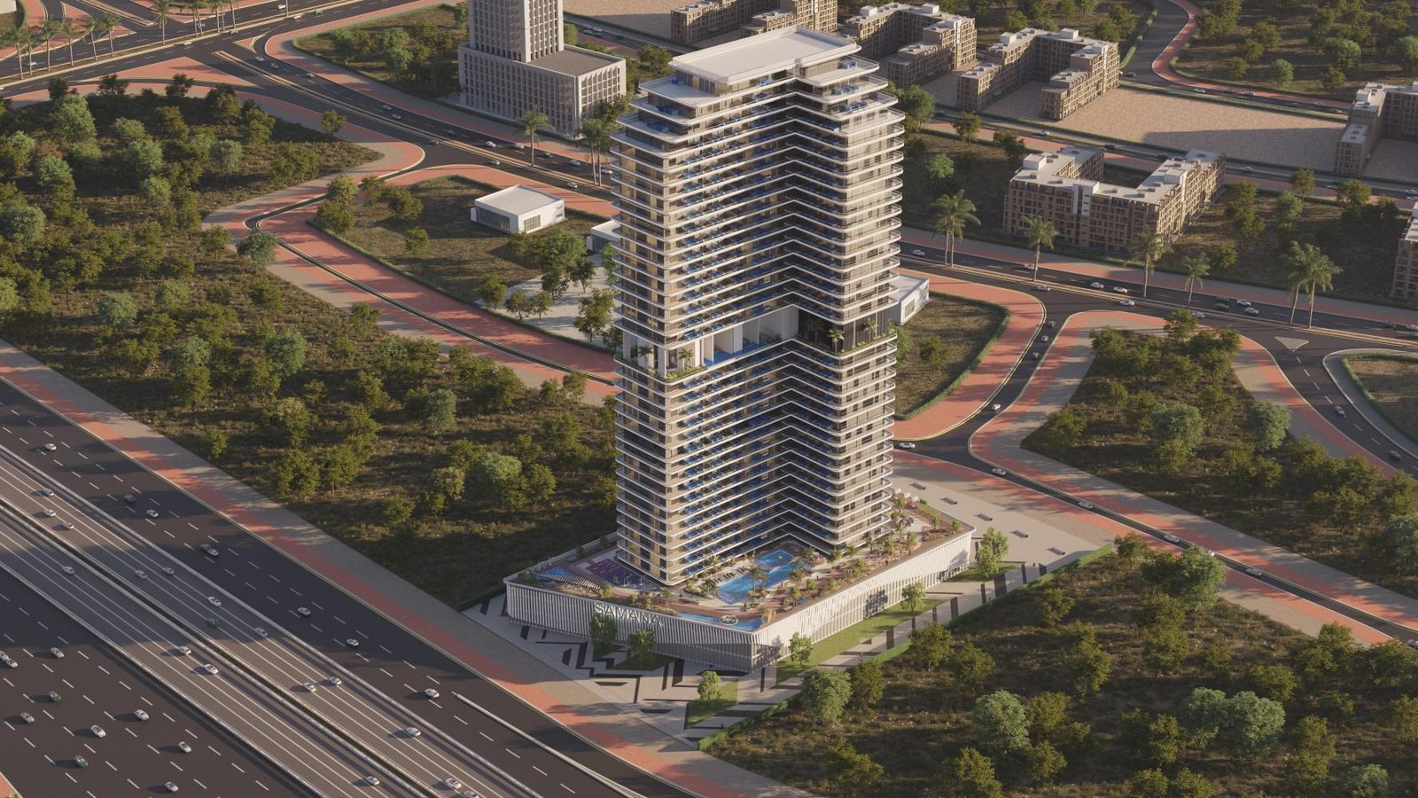 Ivy Gardens 2, townhouses in Dubailand (Dubai Residence Complex / DLRC), Dubai, by Samana Developers