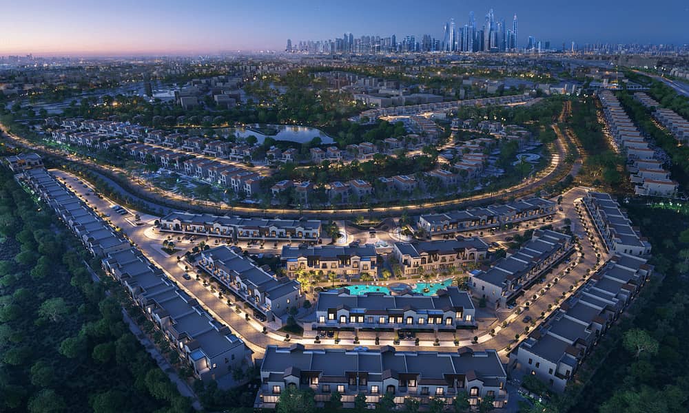 Jasmine Lane by Durar Group in Jumeirah Golf Estate Part 1, Dubai, view 2