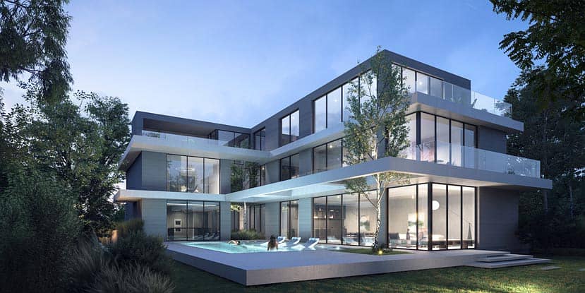 Jouri Hills, townhouses in Jumeirah Golf Estates, Dubai, by Arada