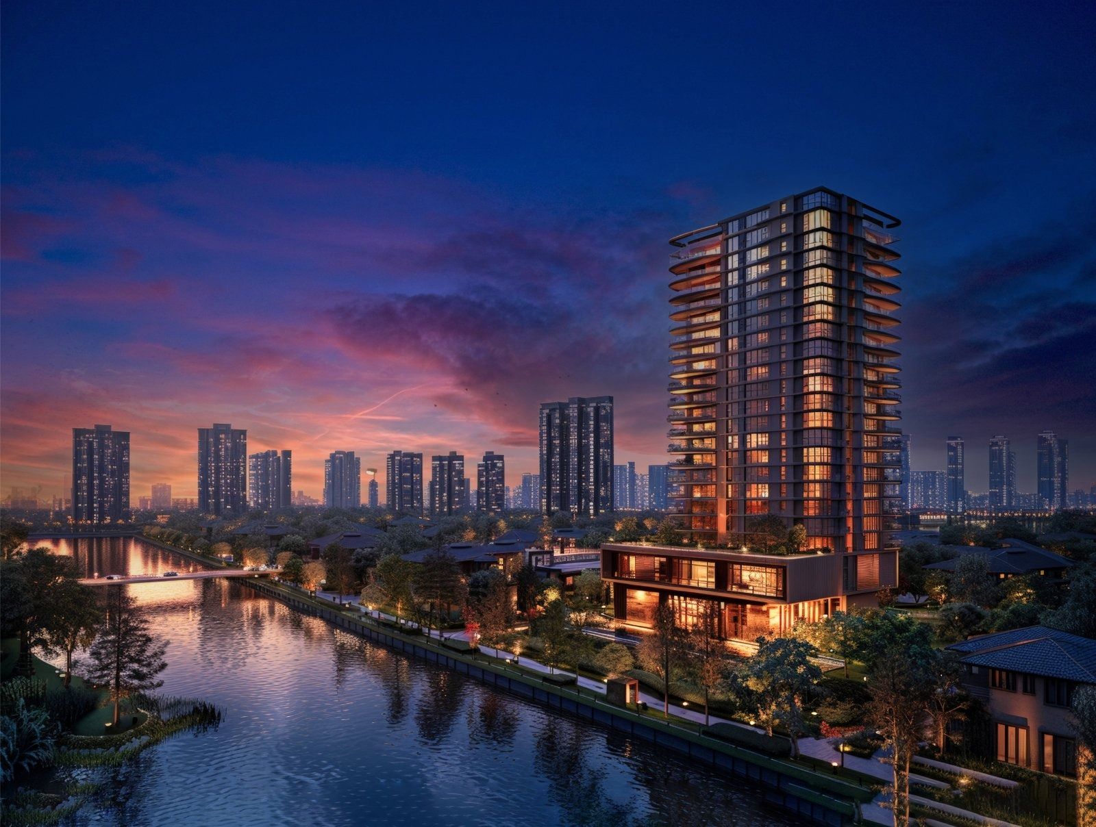 Kamah Hotel al Jaddaf, Under Construction project in Dubai Hills 2, Dubai