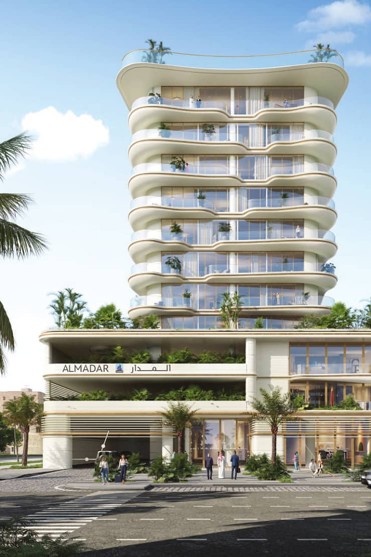 La Crystal, apartments in Dubai Islands, Dubai, by Al Madar Investment