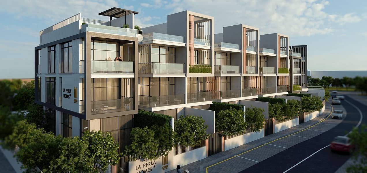 La Perla Homes 12, apartments in Jumeirah Village Circle (JVC), Dubai, by GHD Developments