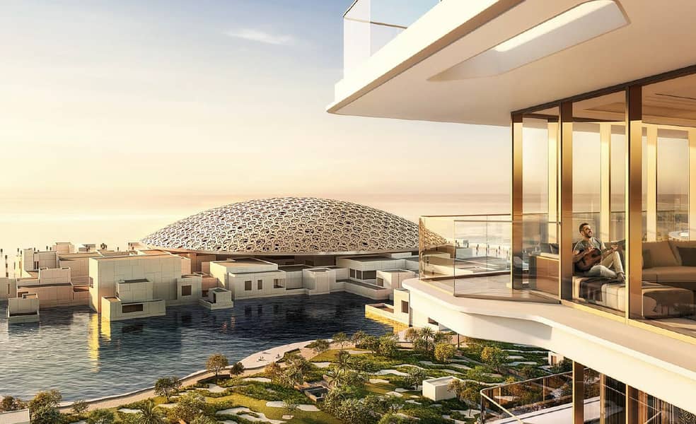 Louvre Abu Dhabi Residences by Aldar Properties in Saadiyat Island, Abu Dhabi, view 2