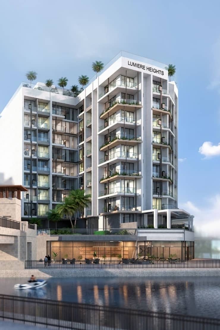Lumiere Heights, apartments in Nakhlat Deira Part 4, Dubai, by Agj Jaddaf Real Estate Development