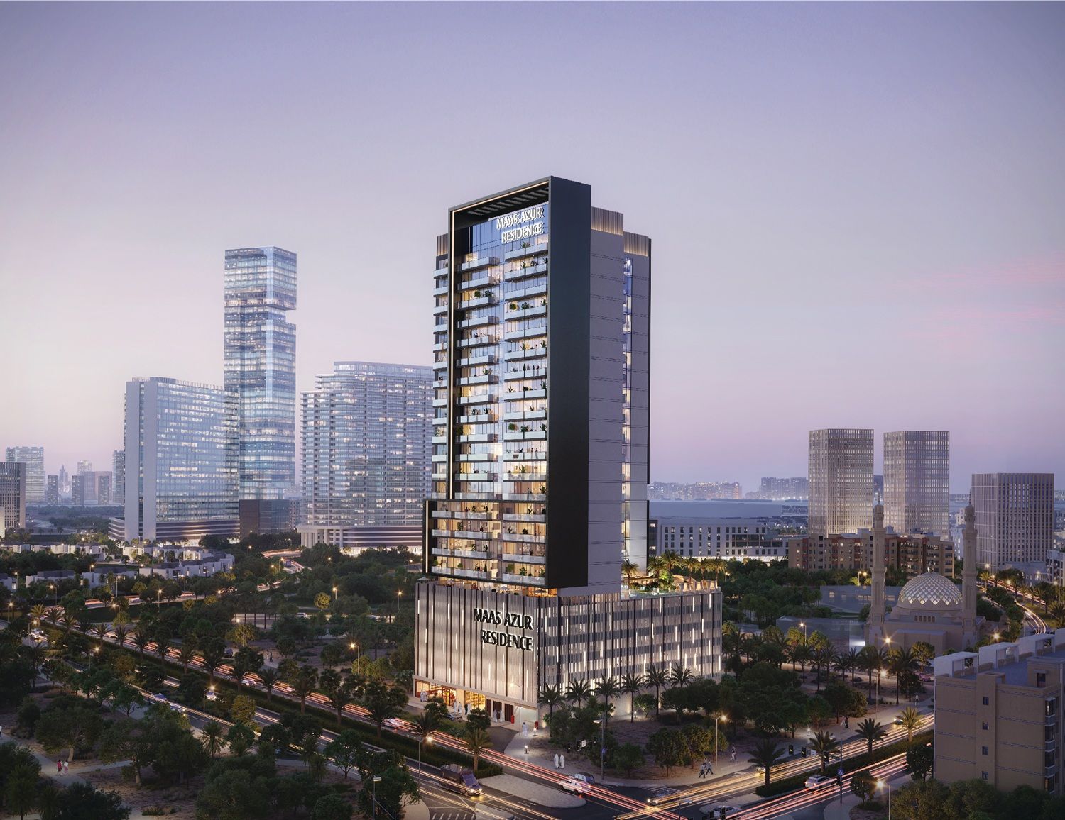 Maas Azure Residence, Under Construction project in Jumeirah Village Circle, Dubai