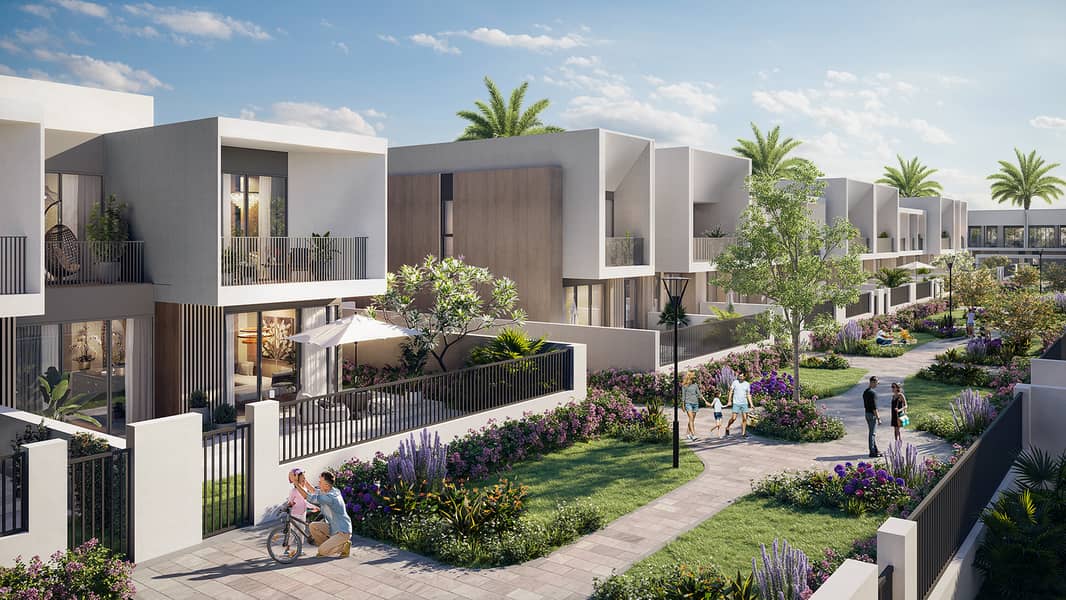 Maha Townhouses, townhouses in Town Square, Dubai, by Nshama