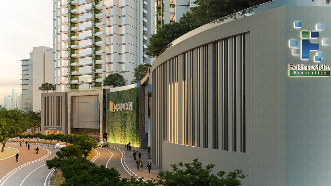 Maimoon Gardens by Fakhruddin Properties in Jumeirah Village Circle, Dubai, view 2
