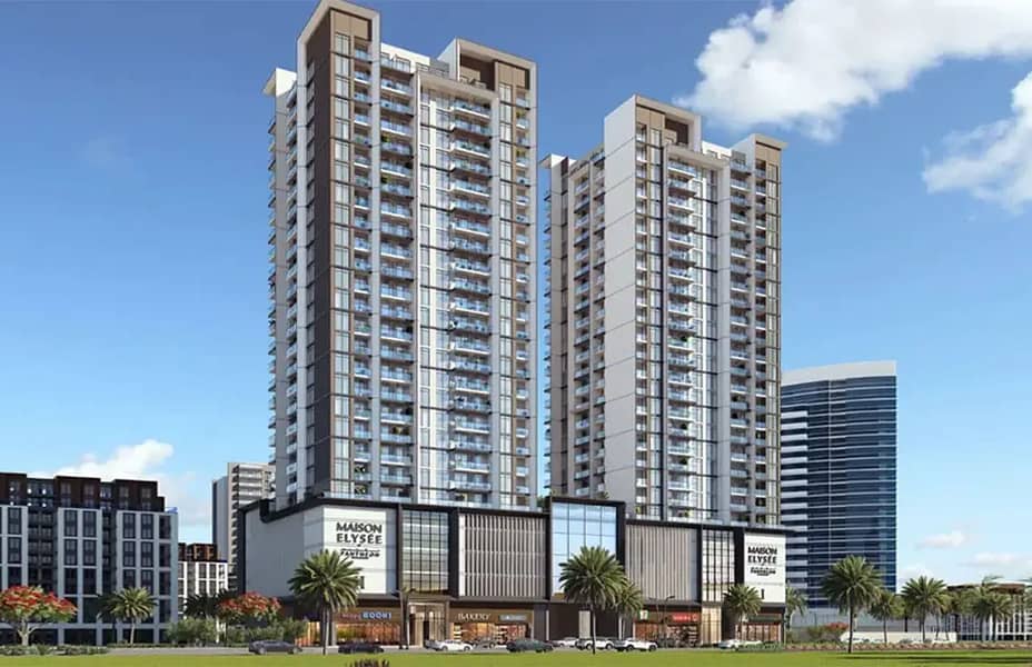 Maison Elysee 2, apartments in Jumeirah Village Circle (JVC), Dubai, by Pantheon Development