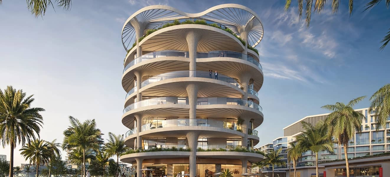Mamsha Palm, apartments in Saadiyat Island, Abu Dhabi, by Aldar