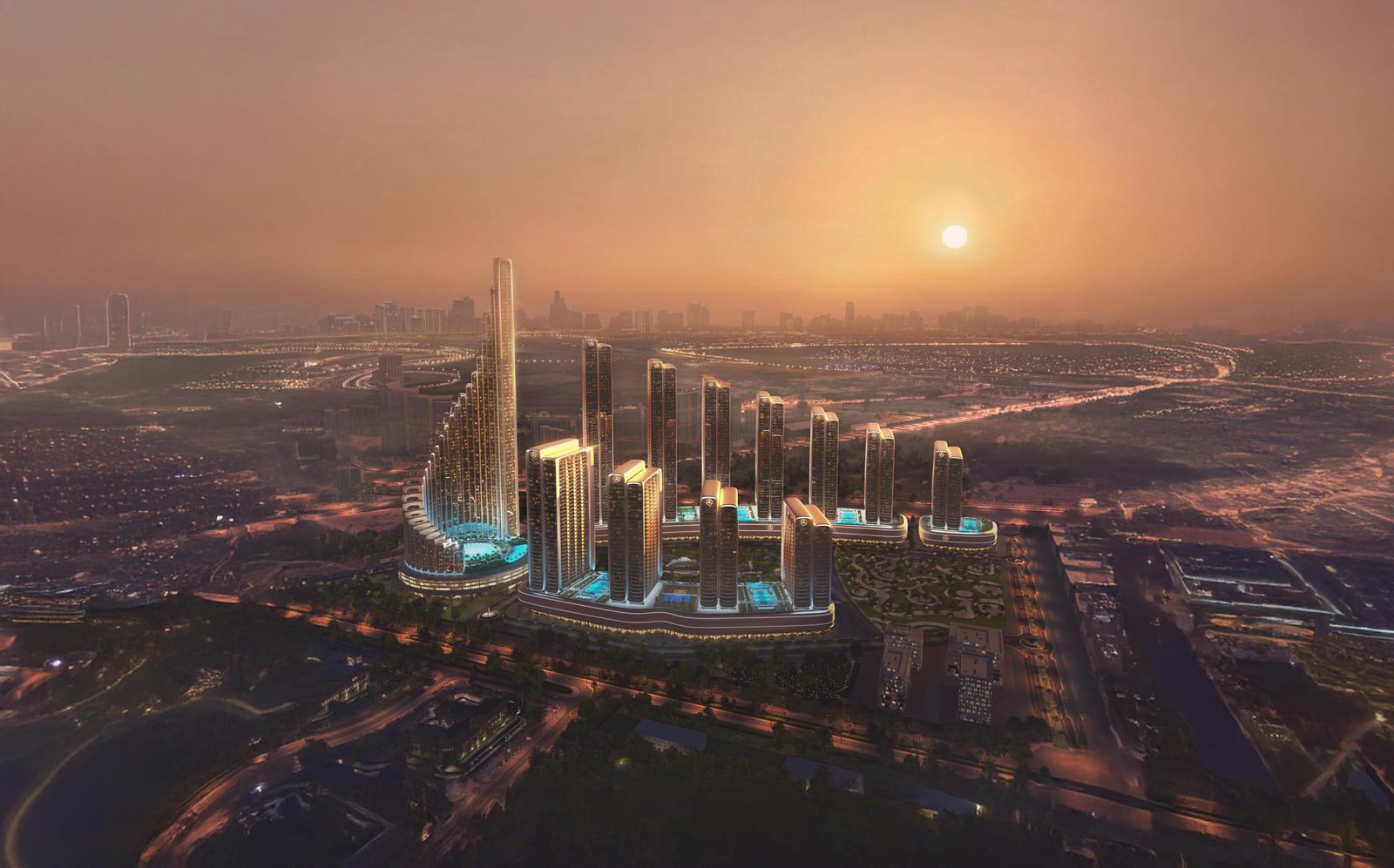 Mercedes-Benz Places Binghatti City, Off-Plan project in Mercedes-Benz Places Binghatti City, Dubai