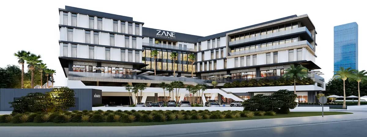 Monarch, mixed-use in Motor City, Dubai, by ZANE Developments