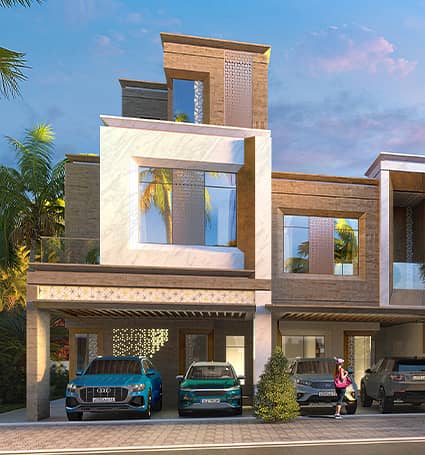 Monte Carlo, townhouses in DAMAC Lagoons, Dubai, by DAMAC Properties