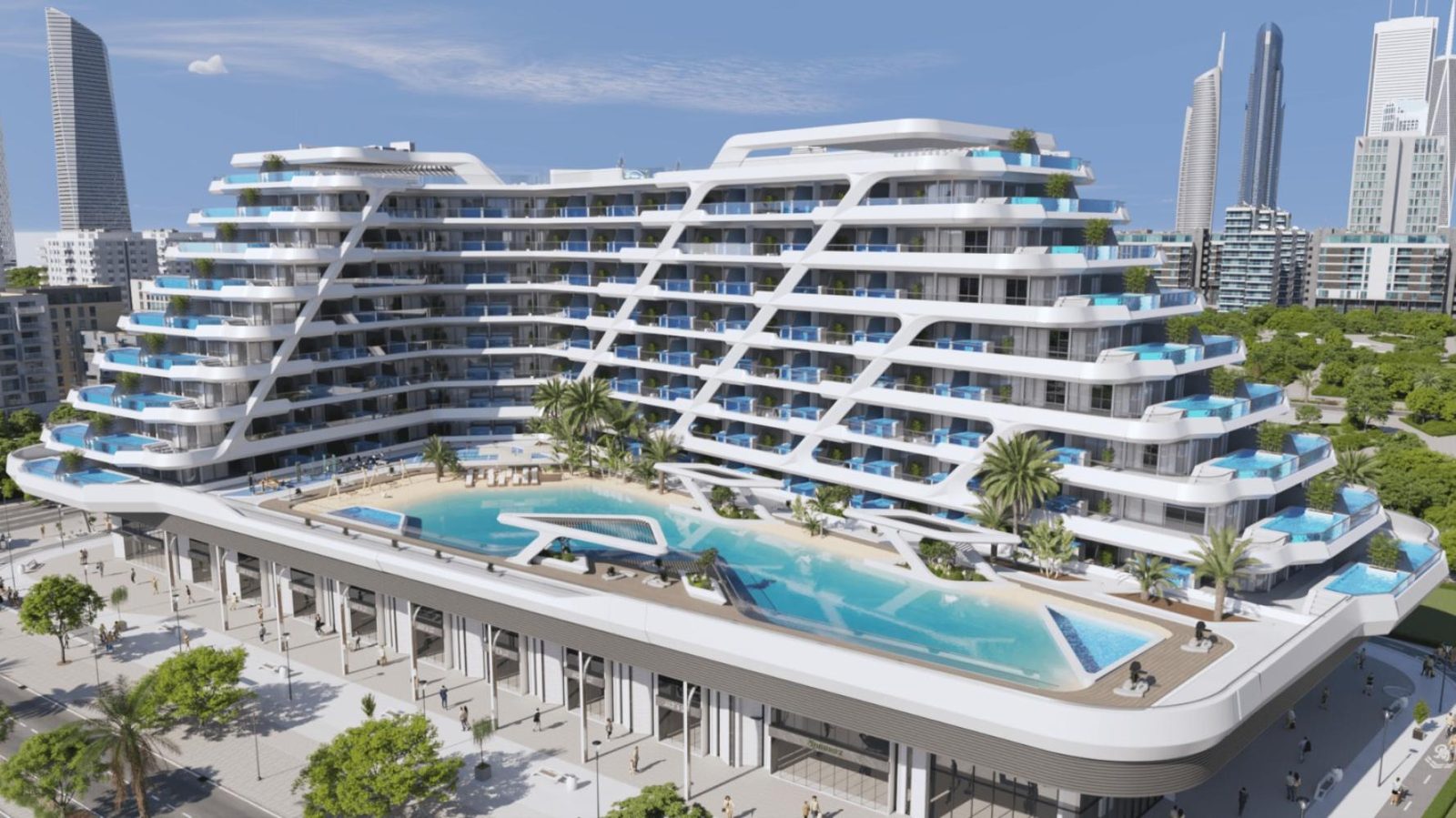 Mykonos Signature, apartments in Al Barsha South Third, Dubai, by Samana Developers