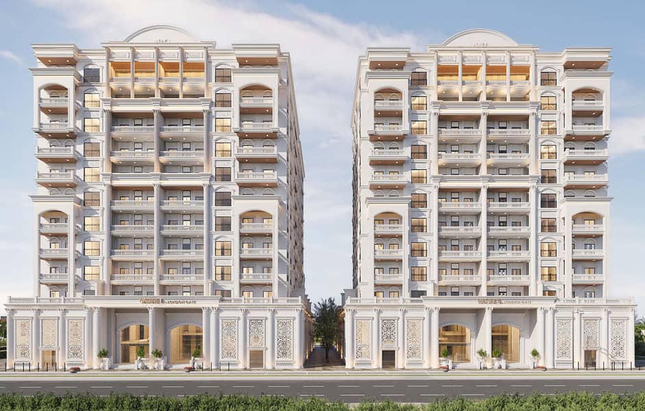 Nadine Residence 2, apartments in Al Furjan, Dubai, by London Gate