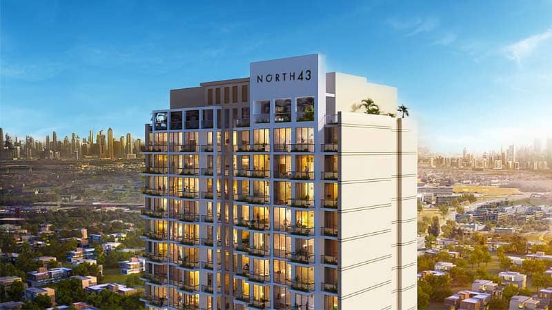 North 43 (Serviced Residences), apartments in Jumeirah Village Circle (JVC), Dubai, by North 43 Real Estate Development LLC