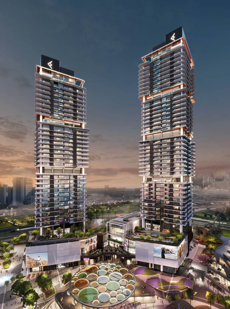 North Tower, Off-Plan project in Uptown Dubai, Dubai