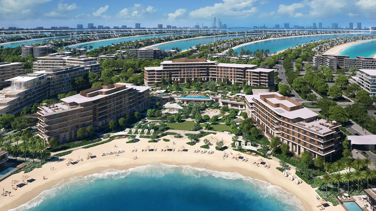 Palm Central Private Residences, Under Construction project in The Palm Jabeel Ali, Dubai