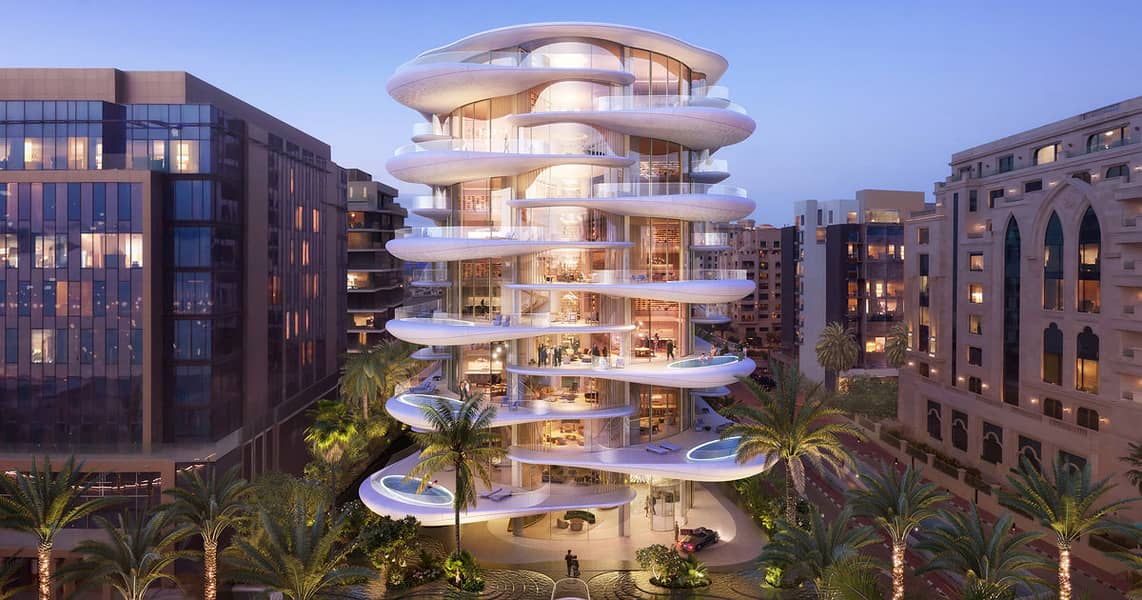 Palm Flower, apartments in Palm Jumeirah, Dubai, by Alpago Properties