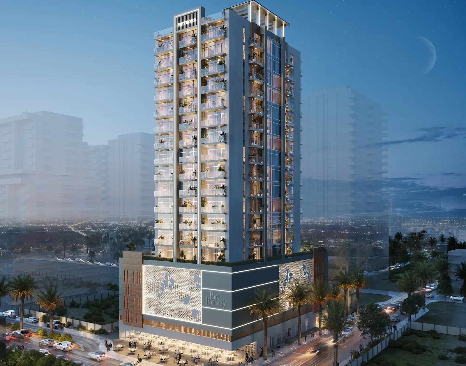 Park Boulevard, Ready project in Jumeirah Village Circle, Dubai