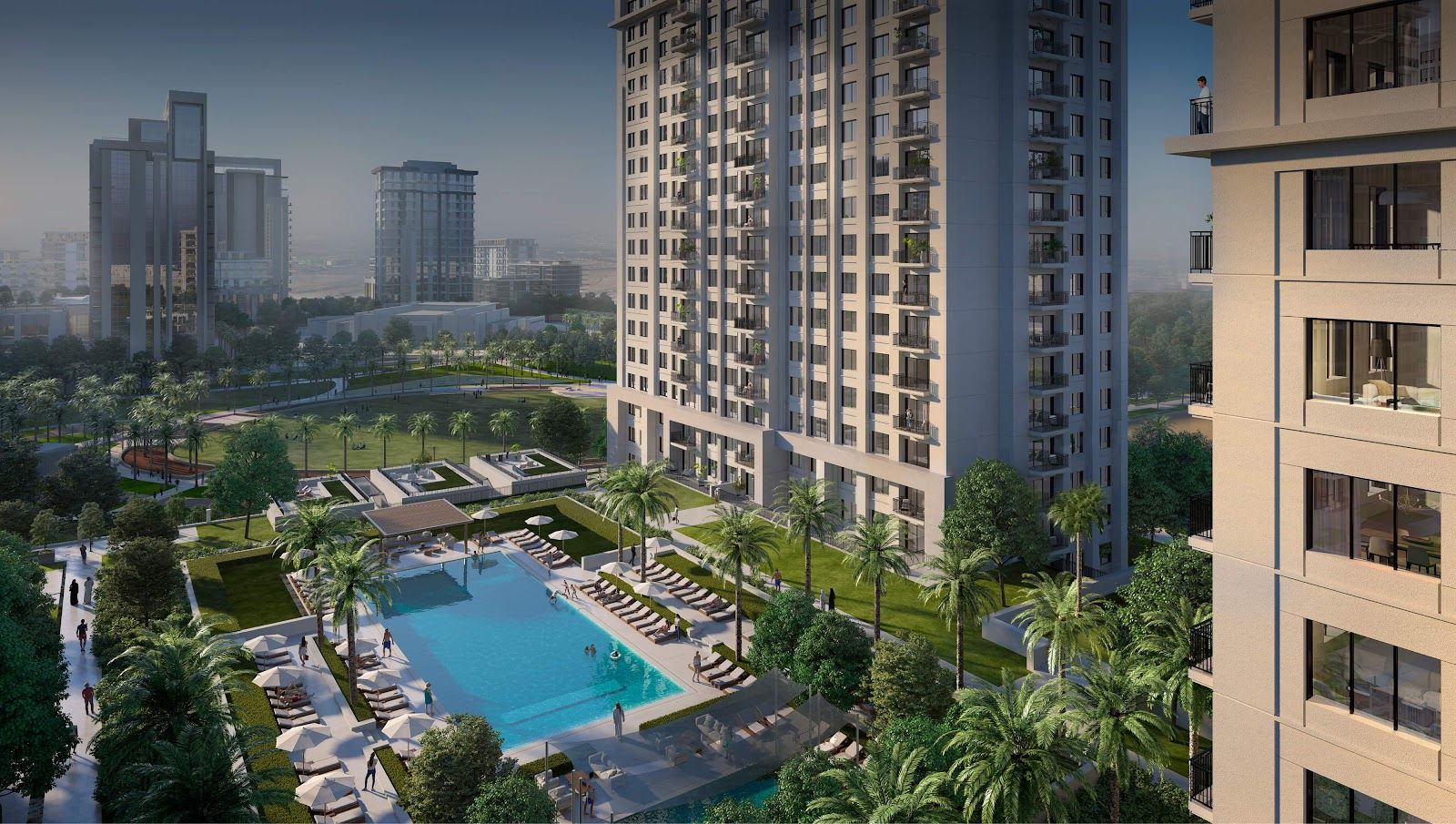 Park Field, apartments in Dubai Hills 2, Dubai, by Aark Developers