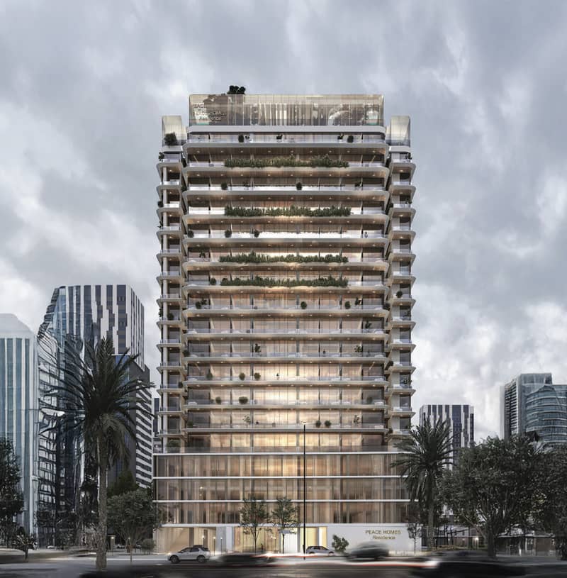 Peace Avenue by Peace Homes, apartments in Downtown Jebel Ali, Dubai, by Peace Homes Group
