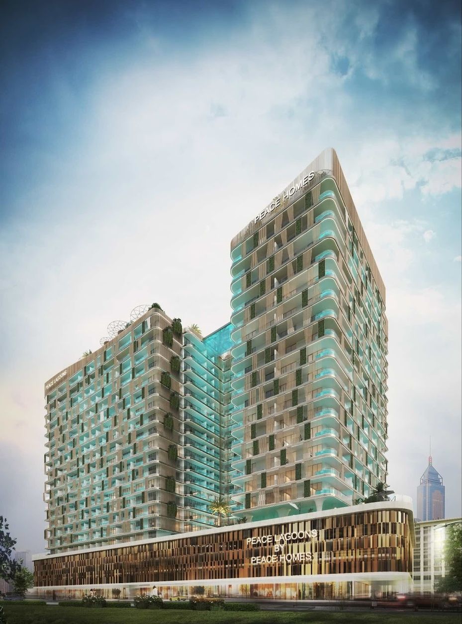Peace Lagoons, Under Construction project in Dubailand Residence Complex (DLRC), Dubai