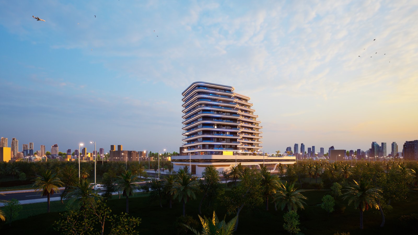 Portofino, Under Construction project in Production City, Dubai