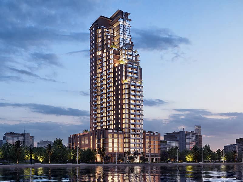 Riva Residence, apartments in Madinat Dubai al Melahheyah Part 4, Dubai, by Vakson Development