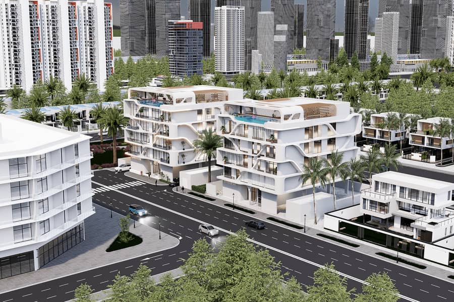 Route 66, apartments in Jebel Ali Hills, Dubai, by DeerFields Real Estate Development
