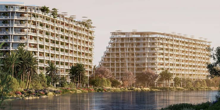 Sakura Gardens, apartments in Falcon City of Wonders, Dubai, by HRE Development