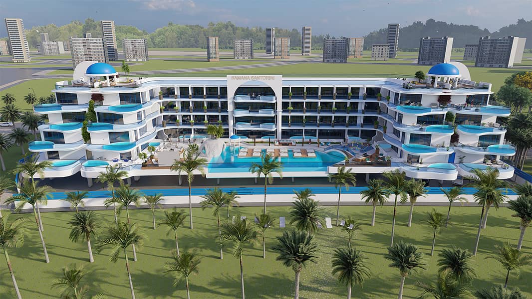 Samana Santorini, Off-Plan project in Dubai Studio City, Dubai