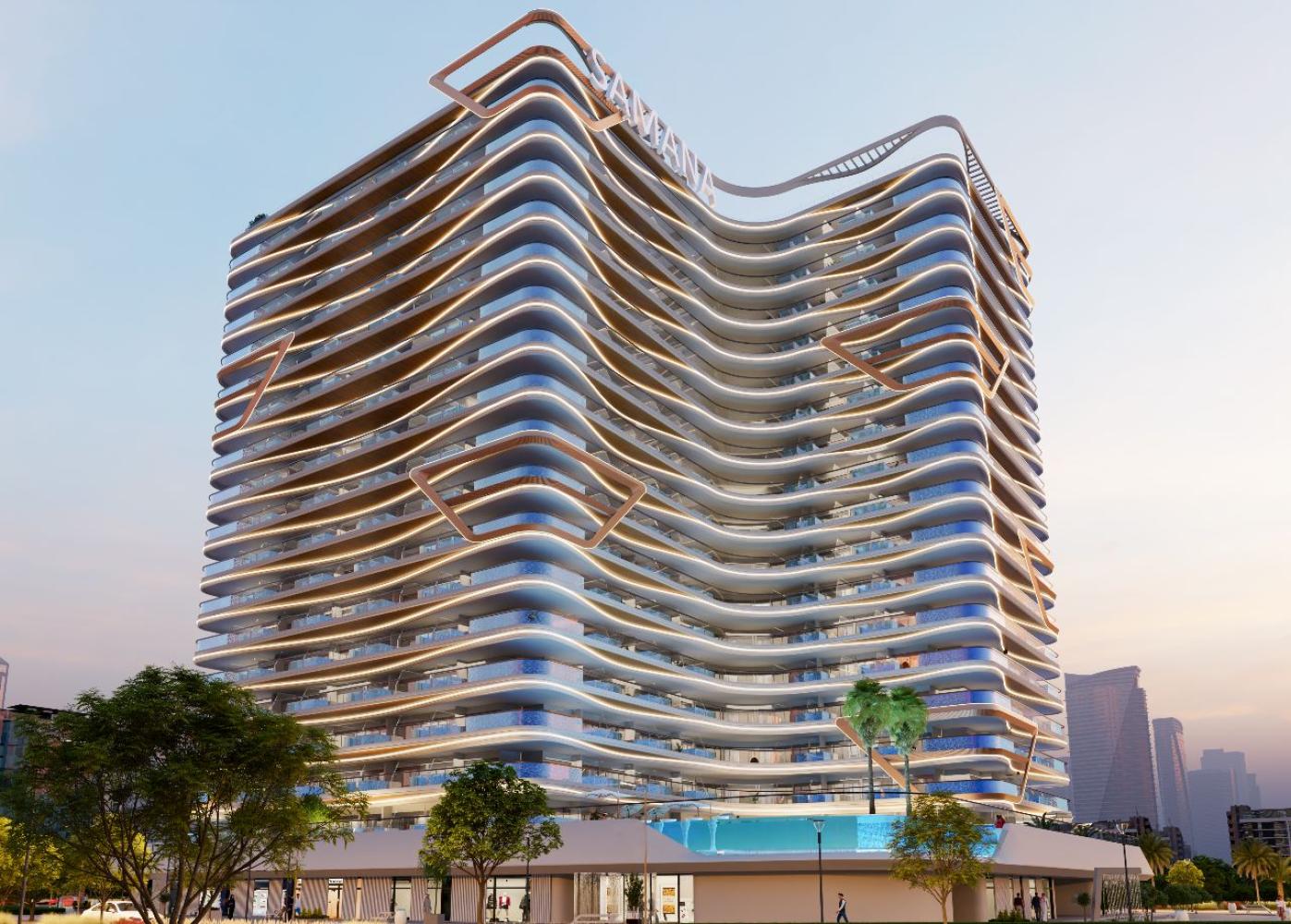 Samana Skyros, Under Construction project in Arjan, Dubai
