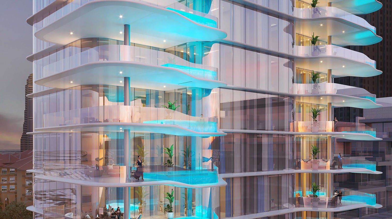 Sensoria Jbr, apartments in Jbr, Dubai, by Five Developers