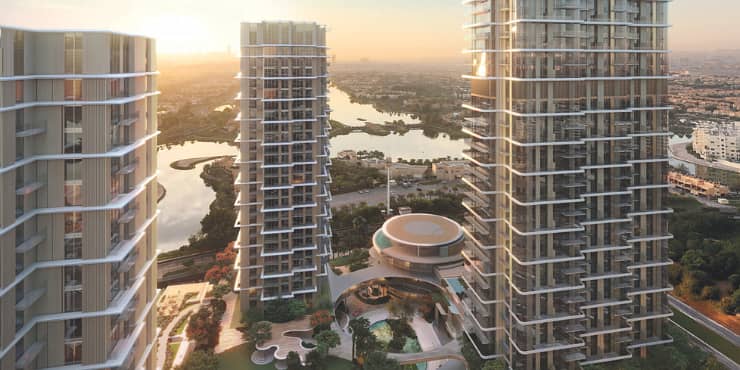 Serenia District East Residence 2, apartments in Jumeirah Islands, Dubai, by Palma Holding