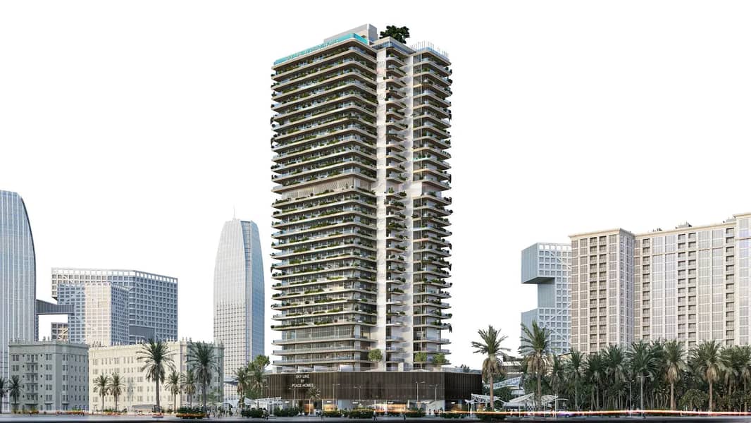 Sky Line by Peace Homes, apartments in Dubai Land Residence Complex (DLRC), Dubai, by Peace Homes Group