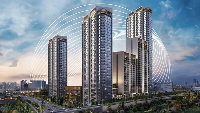 Sobha Orbis Tower E, apartments in Motor City, Dubai, by Sobha