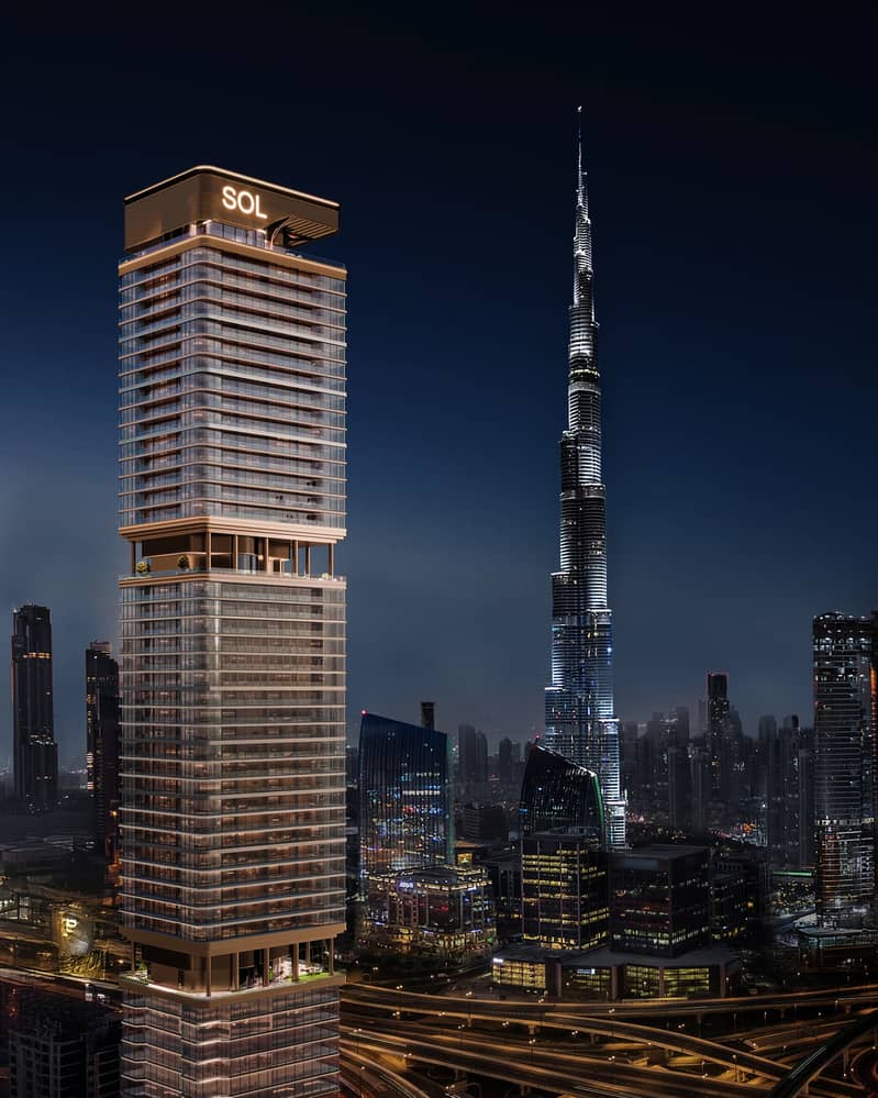 Sol Luxe by Sol Properties in Trade Center First, Dubai, view 2